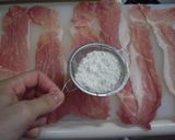 ソースが決め手♪ポテサラ肉巻きコロッケ作り方5写真