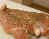 鶏肉のハム バジル風味作り方2写真