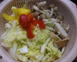 冷蔵庫整理☆中華丼作り方1写真