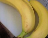 バナナの卵炒め作り方1写真