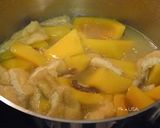 油揚げとかぼちゃの煮物作り方2写真
