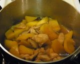 油揚げとかぼちゃの煮物作り方4写真