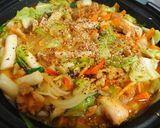 韓国料理 チーズ ダッカルビ作り方9写真