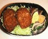 コロッケのお弁当 ●for女子高生作り方8写真