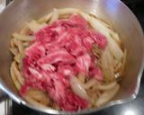 牛コマ肉で美味しく！牛丼風弁当！作り方2写真