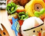 お弁当に❤大葉と枝豆de緑の✿お花✿作り方3写真