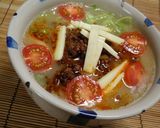 長崎＆沖縄味のコラボ♫タコちゃんぽん作り方9写真