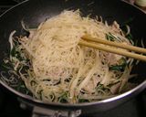 豚・にら・もやし♪DE♪ビーフン炒め作り方5写真