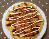 残りご飯で！簡単お好み焼き作り方3写真