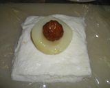 白桃の包み蒸しぱん作り方4写真