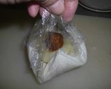 白桃の包み蒸しぱん作り方5写真