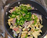 豚挽肉茄子ピーマンのケチャップソース炒め作り方1写真