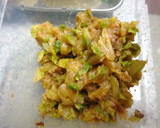 白菜と味噌の和風トースト　生姜風味作り方2写真