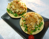白菜と味噌の和風トースト　生姜風味作り方5写真