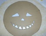 ハロウィンに パンプキンパイ作り方18写真