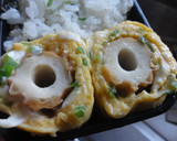 おでんの残りで☆可愛いちくわの卵焼き作り方3写真