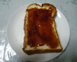 お好み焼き風☆デコレーショントースト作り方1写真