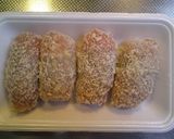 鶏ささみのヘルシーしそチーズロールかつ作り方5写真