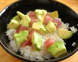 マグロの山かけ~アボカドMIX~作り方5写真