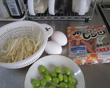簡単ポークビッツと卵でとろーりあんかけ作り方1写真