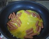 簡単ポークビッツと卵でとろーりあんかけ作り方3写真