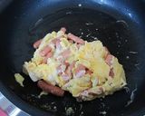 簡単ポークビッツと卵でとろーりあんかけ作り方4写真