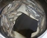 煮干し（イリコ）かつお節昆布でとるだし汁作り方2写真