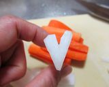 ハートにんじんのお肉巻♥お弁当にも作り方4写真