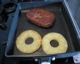 パイナップルバーガー作り方1写真