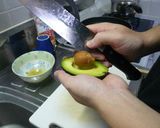 美味！アボガドと中落ちのジェノバ風作り方1写真