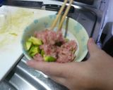 美味！アボガドと中落ちのジェノバ風作り方3写真