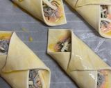 お弁当⭐︎冷凍パイシートでしらす明太パイ作り方9写真