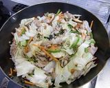 野菜たっぷり♪焼きビーフン作り方7写真