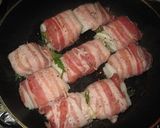 白菜の梅シソ豚バラ巻き焼き ♪作り方5写真