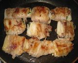白菜の梅シソ豚バラ巻き焼き ♪作り方6写真
