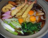 熱々の鍋焼きうどん♡作り方7写真