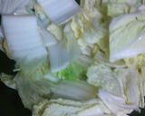 白菜とホタテ缶のバター風味作り方1写真