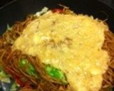 モダン焼き(。-_-。)惣菜焼きそばで!作り方6写真