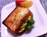 ふんわり卵のホットポケットサンド作り方5写真