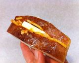 パスタとチーズdeホットポケットサンド作り方1写真