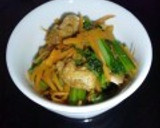 給食室直伝☆小松菜の煮浸し（アレンジ）作り方5写真