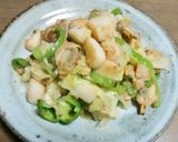 シーフードとキャベツのバターしょうゆ炒め作り方4写真