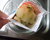 お弁当に☆市販のミートボールにお野菜IN作り方3写真