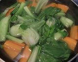 青梗菜とニンジンのごまみそサラダ作り方3写真