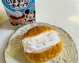 簡単おやつ♪バターロール♡ホイップクリームサンド作り方2写真
