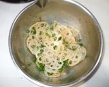 蓮根梅肉ドレッシングサラダ♪簡単レシピ作り方7写真