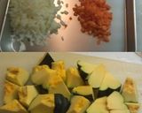 かぼちゃのコロッケ風◎春巻き◎作り方1写真
