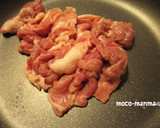 豚肉と里芋のうま照り炒め作り方6写真