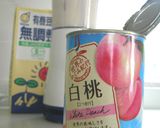 ❀白桃缶のポタージュ❀作り方1写真
