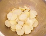 里芋の梅わさび和え作り方3写真